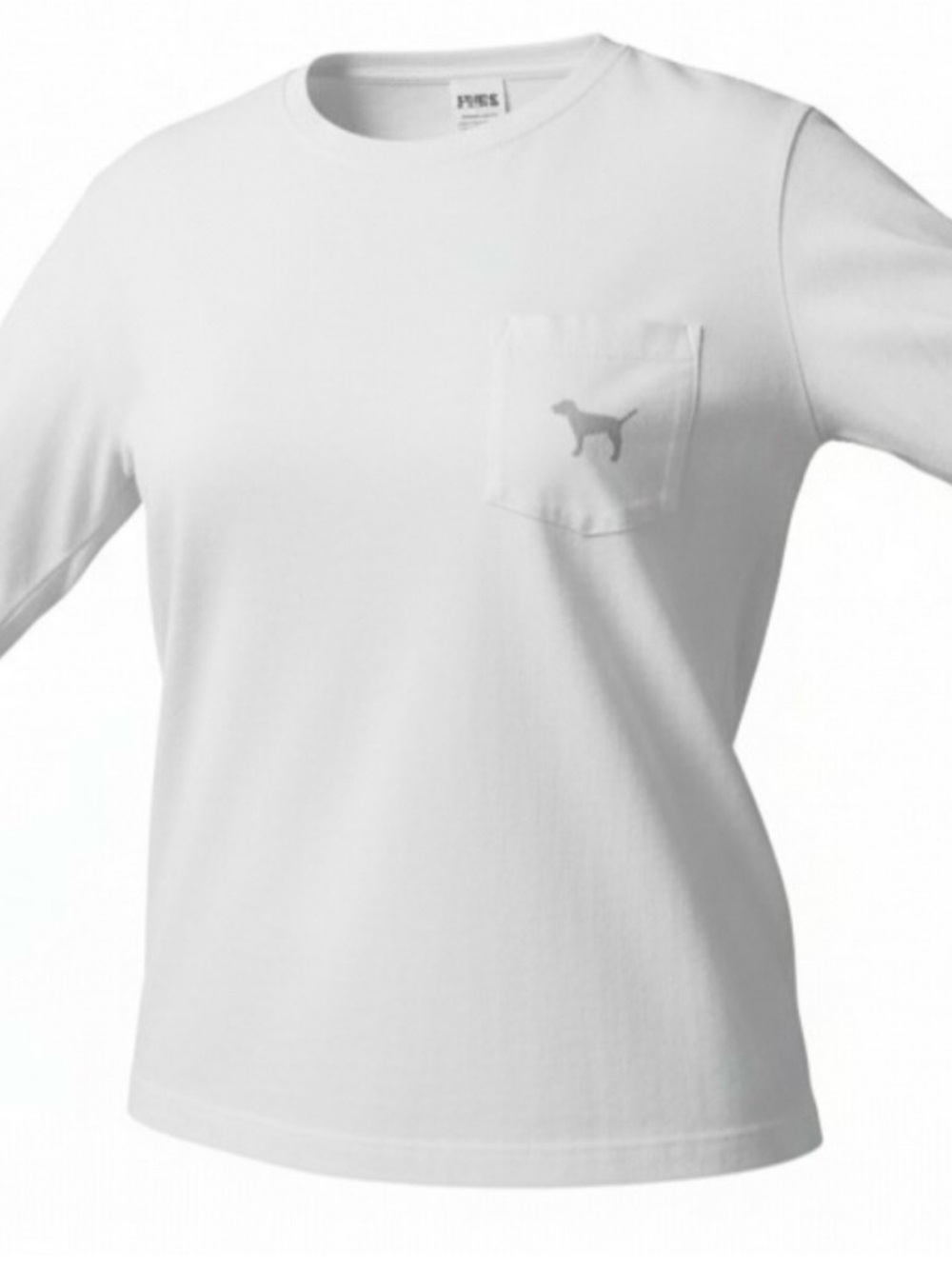 Women’s Victorias secret pocket front long sleeve bling out T-shirt